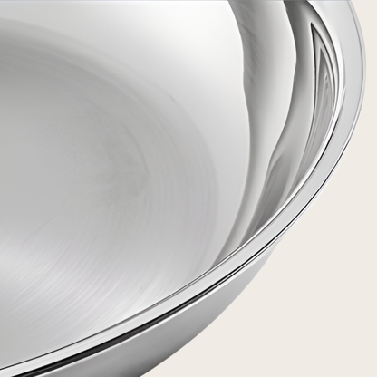 Poêle en Inox 18/10 Saine & Durable